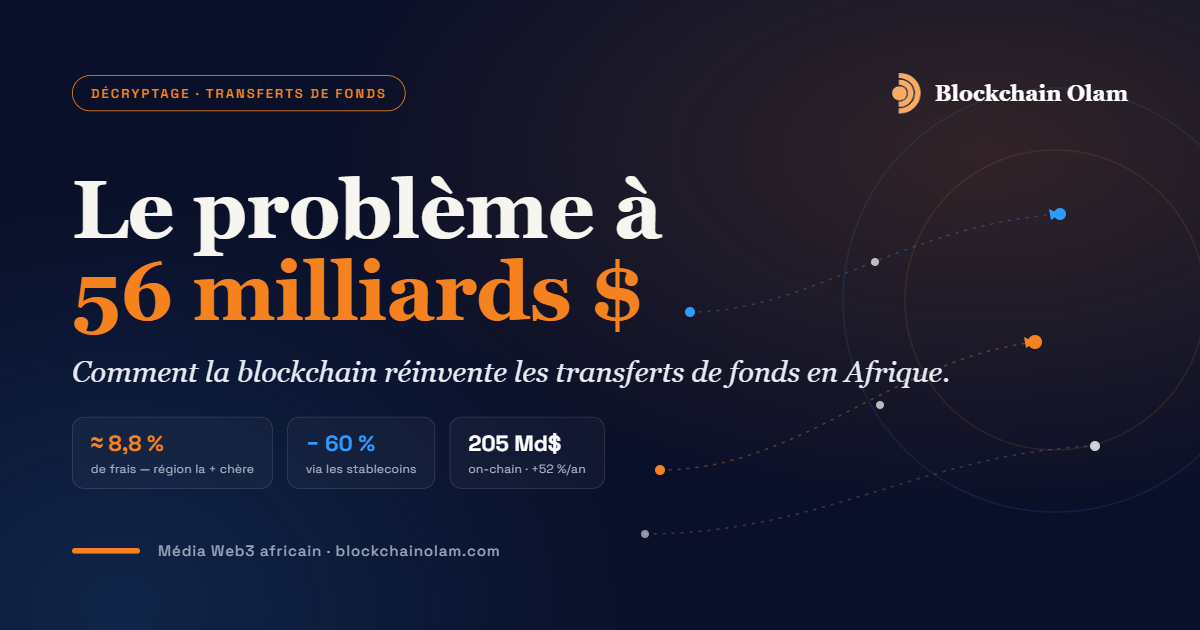 le problème à 56 milliards que la blockchain veut résoudre en Afrique